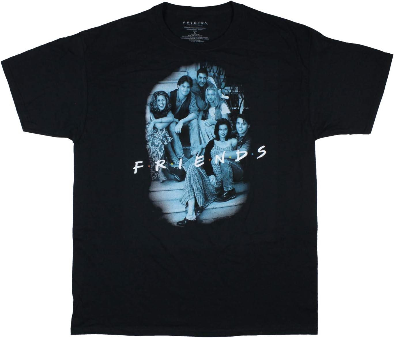 Friends TV Show Mens' Vintage Portrait Short Sleeve TShirt Amazon.com
