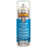 Hycote Clear Coat Spray Paint Lacquer 13.5 Oz &ndash; High Gloss Protective Finish &ndash; Durable UV Resistant &ndash; Quick Drying Acrylic &ndash; For All Surfaces, 400ml