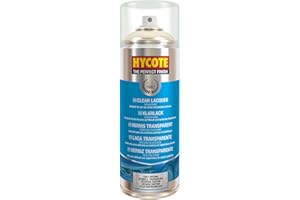 Hycote Double Acrylic Spray Paint, Clear Lacquer, 13.5 Oz