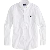 Vineyard Vines Mens Shoreline Solid Perfect Wash Poplin Shirt
