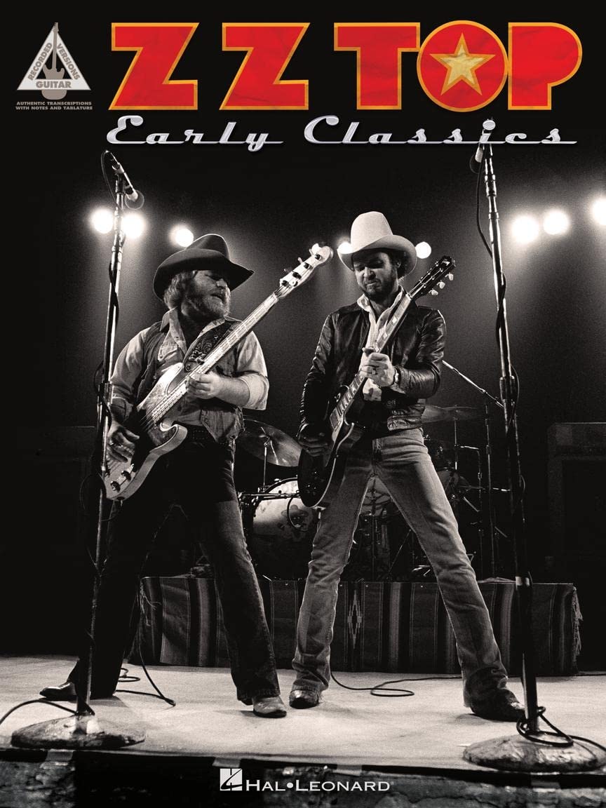 ZZ Top – Guitar Recorded Versions | Classic Rock Guitar Sheet Music Songbook with Note-for-Note Transcriptions | 25 Iconic Blues-Rock Songs for Electric Guitar | Hal Leonard Music Book for Guitarists
