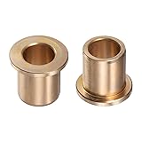 HARFINGTON 2pcs Flange Bearing Sleeve 15mm Bore