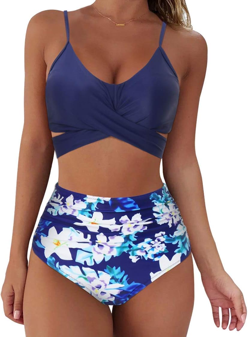 plus size 2 piece swim sets