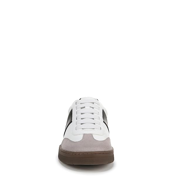 FRANCO SARTO WOMENS PONTI SNEAKER WHITE BLACK 8 M