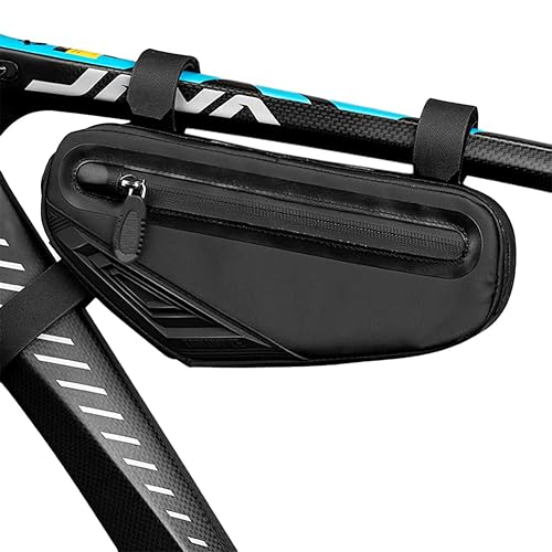 Cool Change Bike Bag Top Tube, Bike Frame Bag Triangle Waterproof