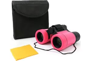 Scotamalone Kids Binoculars Shock Proof Toy Binoculars Set for Age 3-12 Years Old Boys Girls Bird Watching Educational Learning Hunting Hiking Birthday Presents