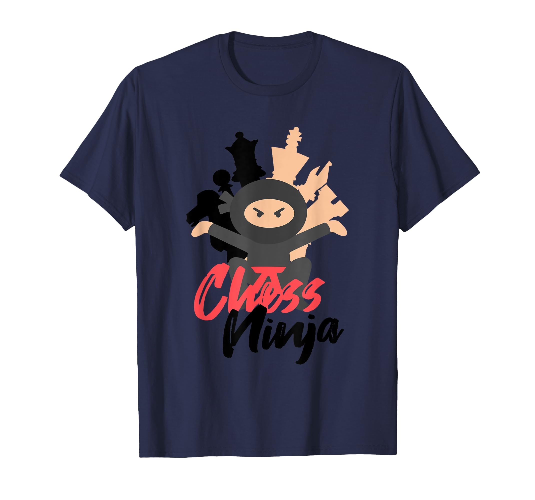 Chess Ninja Checkmate Master Chess Gift Boys Girls T-Shirt