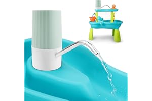 PSASRM New Upgraded Water Pump for Water Table, Water Table Pump for Kids and Toddlers, Summer Outdoor Water Toys, Portable Mini Water Pump, Water Play Table Accessories
