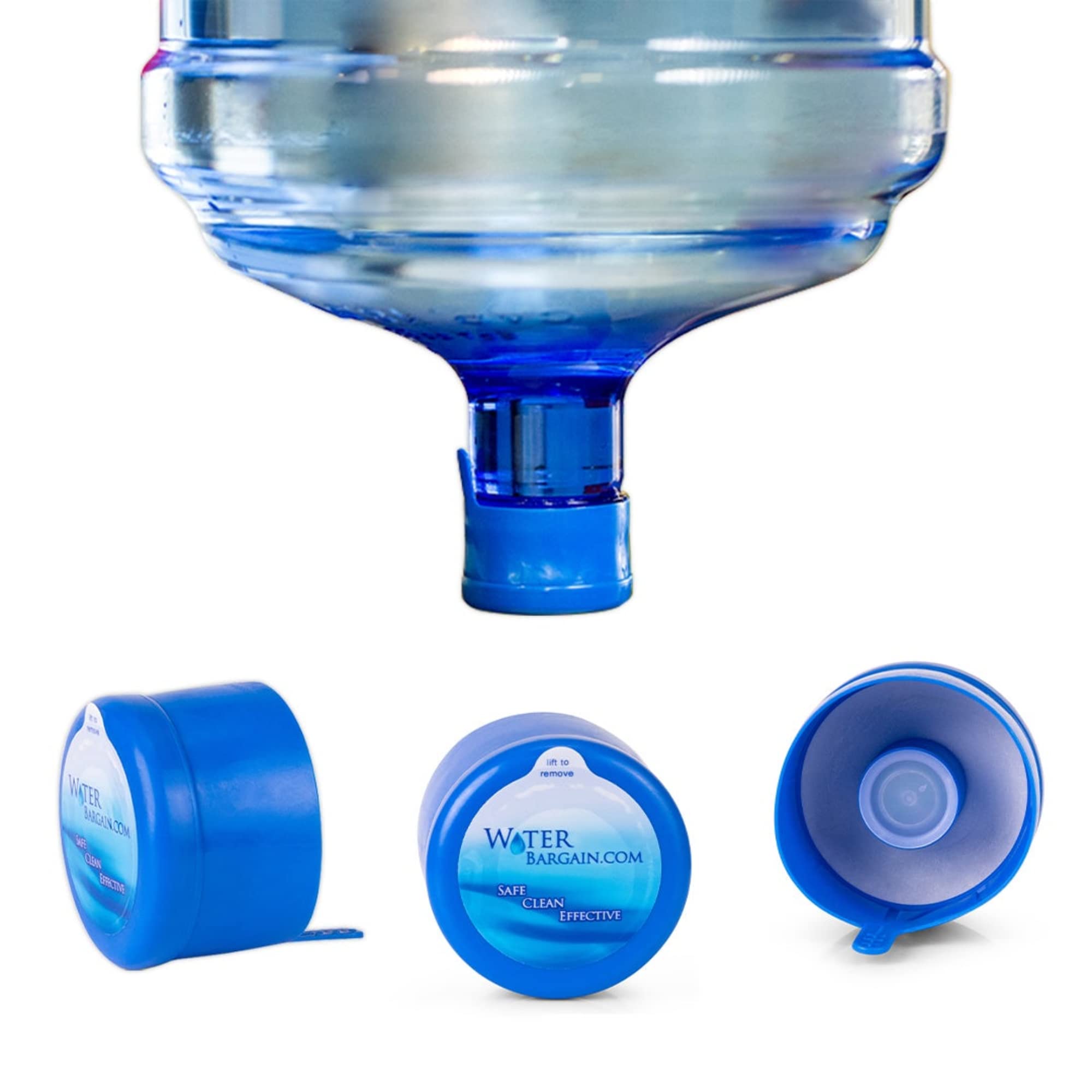 48MM Blue Safe-Guard Screw Cap for 1g, 2g, 3g and 5g Water Bottles