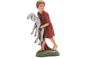 Moranduzzo Bimbo with Sheep in Arm, 10 cm, Multicoloured