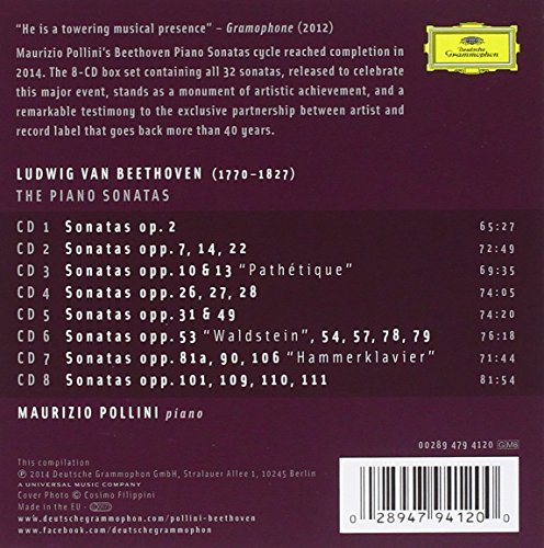 Beethoven: Complete Piano Sonatas [8 CD]