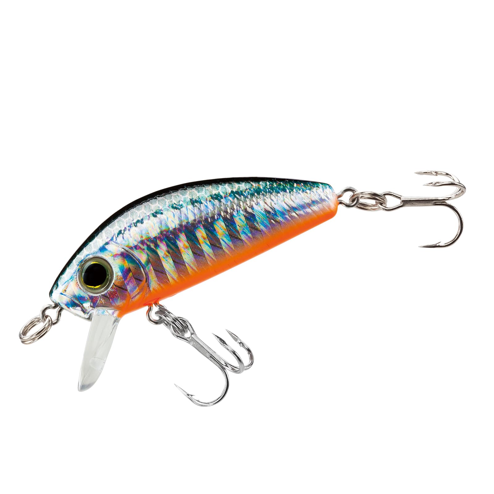 Yo-Zuri F1168-M92 L-Minnow Sinking Lure, Green Silver Orange, 66mm 2-5/8"