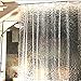 HOMEIDEAS Heavy Duty EVA 3D Cube Shower Curtain Liner,Waterproof Shower Curtain for Bath,72 Inch by 72 Inch