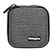 Sony WI-C300 Wireless in-Ear Headphones (Black) Bundle with Knox Gear Hardshell Case (2 Items)