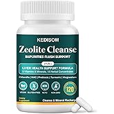 19 in 1 Liver Cleanse Detox & Repair - Zeolite Detox Supplement for Gut Health, Cognition & Natural Energy with Noni, NAC, Chlorella, Spirulina, ALA, Milk Thistle, Black Pepper & Vitamin C, 120ct