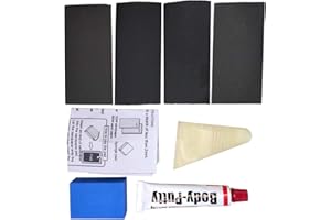 SONGVEN 4 in 1 Car Body Putty Scratch Filler Painting Pen Assistant Soil for Deep Scratch Pit Easy Repair Automotive Scratch Filler Kit Durable Scratch Filler for Car Paint Pen (Accessories, Car Body Putty)