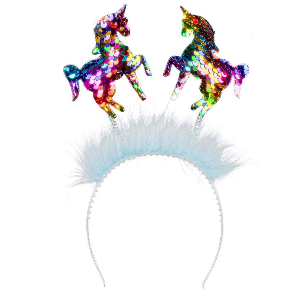 Boland 50020 – Headband Unicorns, One Size for Adults, Mythical Creatures, Accessory, Tiara, Theme Party, Carnival
