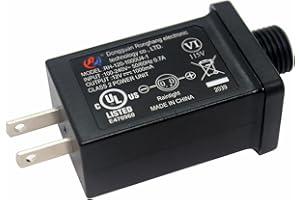NEHBUJIN 12V 1A LED Power Supply, Replacement Yard Inflatable LED Adapter LED Transformer for Christmas String Light, Fountain Lights, Inflatable Device (RH12V1A 1PCS)