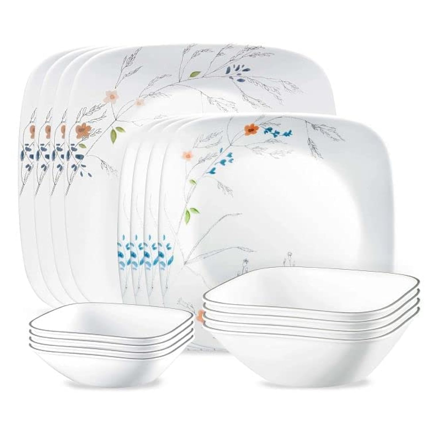Corelle Adlyn 16pc, Service for 4, Dinnerware
