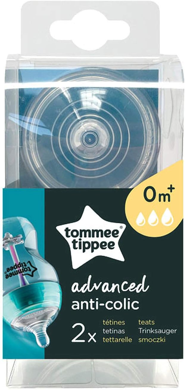 Infant Colic Tommee Tippee Anti Colic Vari Flow Teats Tommee