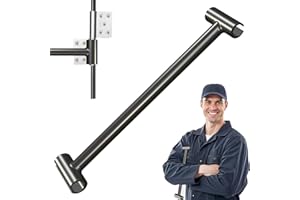 AEMIDAY Heavy Weight.134 &.180 Gauge Commercial Door Hinge Adjustment Tool, Hinge Bender Wrench for Gap Adjusting, Professional Locksmith Kit