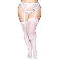 Leg Avenue Women's Lace Garter Belt and Thong Set