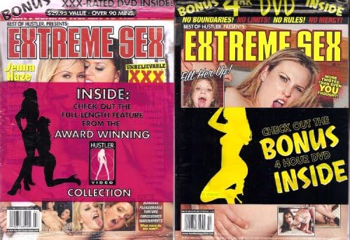 BEST OF HUSTLER EXTREME SEX 2 MAGAZINES, 2 DVDs Paperback – 2009