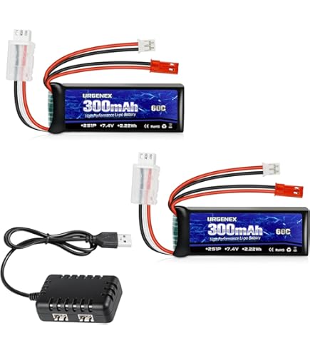 TAttu30,000mAh リポバッテリー Amazon.com: TATTU 2S Lipo Battery 300mAh 7.6V 75C 2S1P Lipo