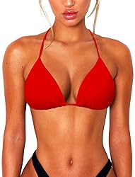 OZICERD String Bikini Tops for Women Bathing Suit