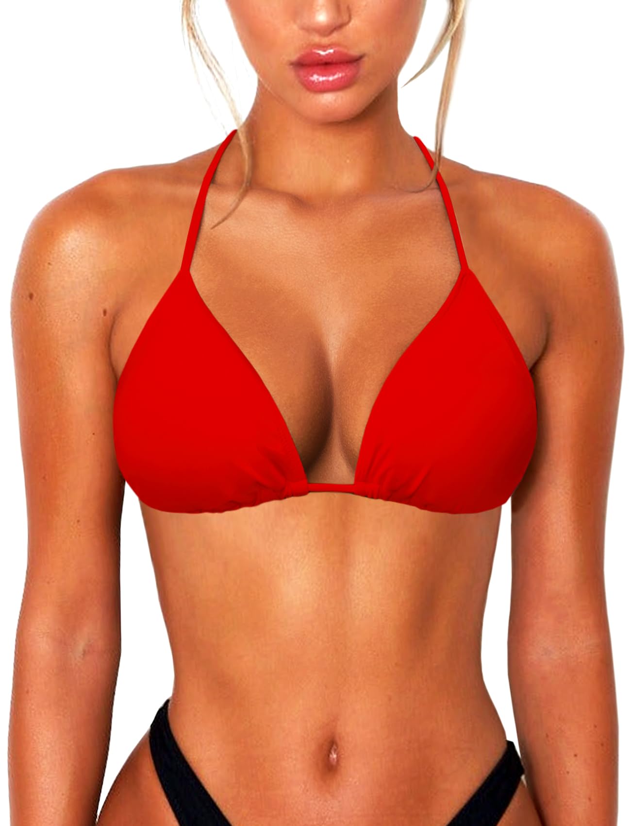 OZICERD String Bikini Tops for Women Bathing Suit