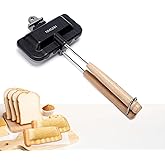 NMIGNH Hot Sandwich Maker, Double-Sided Sandwich Baking Pan,Double Sided Frying Pan for Breakfast,Hot Dog Toaster,Campfire Sandwich Maker(1Pcs)