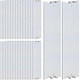 WENHUALI 30 Pack Nail Protection Shield for Wood Studs, 6 x 1.5 Inch Cable Wire Protector, Metal Anti-Nail Plates with Pointe