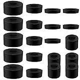 20 Pack Thick Rubber Washers - Round & Flat