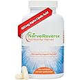 NerveReverse Neuropathy Support Formula-Alpha Lipoic Acid 600mg,Extra Strength Benfotiamine, B12, B9, B6, and D3 - Nerve, Energy, and Metabolism Support-Vegan-180 Capsules, 3 Months