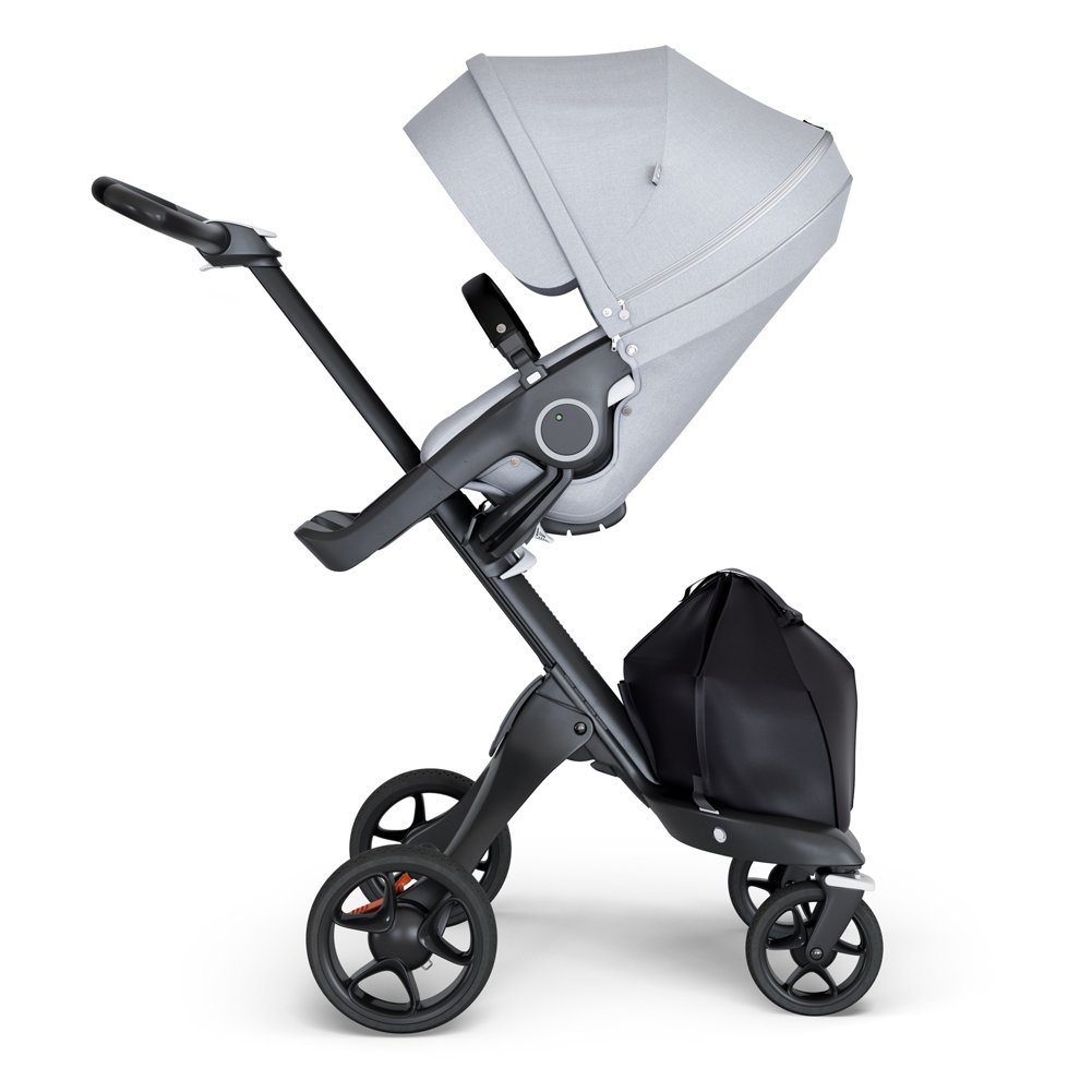 StokkeXplory V6 Black Chassis Stroller StokkeXplory V6 Black Chassis Stroller