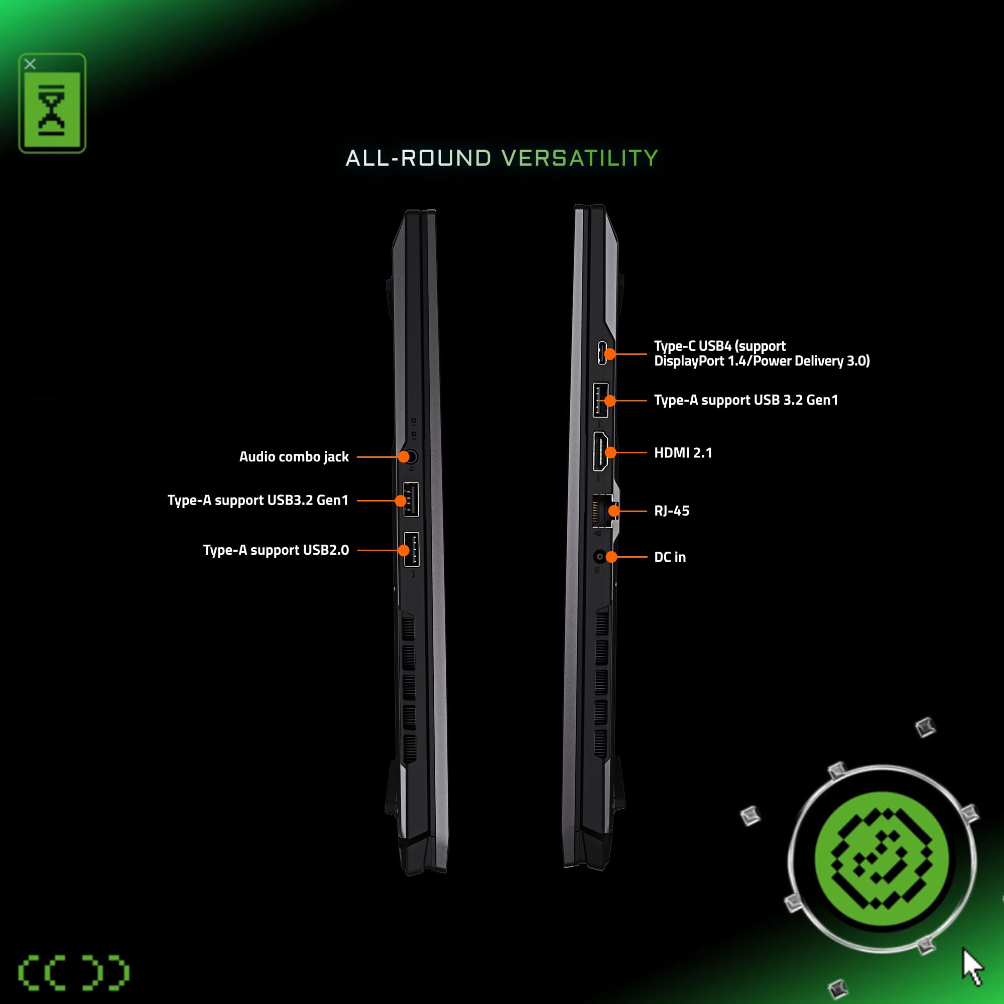 GIGABYTE AERO X16; Copilot+ PC - 165Hz 2560x1600 WQXGA - NVIDIA GeForce RTX 5060 - AMD Ryzen AI 7 350-1TB SSD with 16GB DDR5 RAM - Windows 11 Home - Space Gray