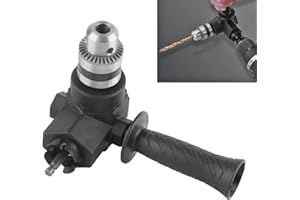 EIMSOAH Power Right Angle Drills, Right Angle Drill Attachment Kit Bend Extension Accessory, 90 Degree Professional Cordless Drill Narrow Space Repair Tool Electric Corner Device