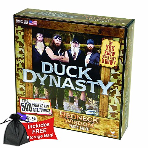 Duck Dynasty Redneck Wisdom Family Party Game W/free Storage Bag