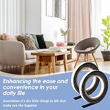 Shintop Black Felt Tape Roll Furniture Floor Protector Pads Self Adhesive DIY 2 view 7