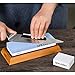 SPEVORIX Sharpening Stone Whetstone Sharpener 1000/6000 Set With Flattening Stone Non-slip Bamboo Base and Angle Guide for Kitchen Outdoor Knives