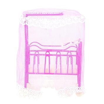 Innersetting Baby Bed for Small Kelly Dolls for Barbie Dolls Girls Toy(Random Color)