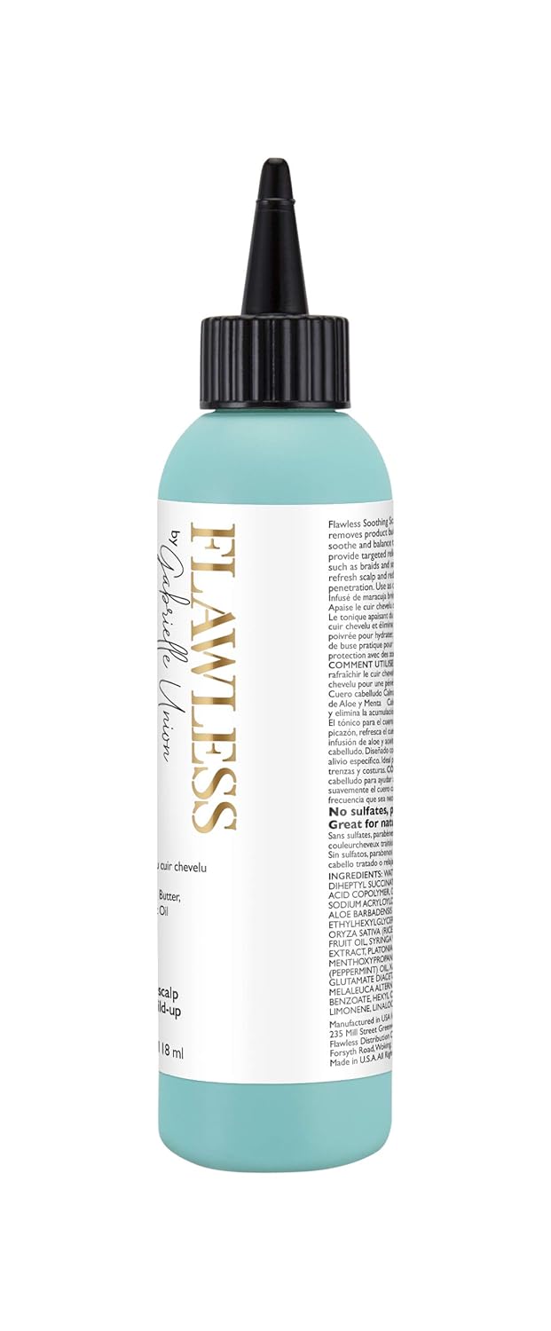 Flawless by Gabrielle Union - Scalp Soothing Tonic Hair Treatment, 4 OZ : Beauty