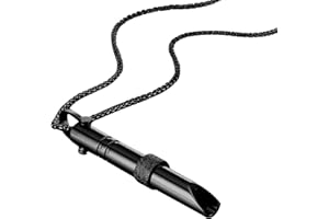 Botanheiros Breathing Necklace Anxiety Necklace Quit Smoking Necklace Mindful Anxiety Relief Serves as a Tool for Meditation Stress Panic Attacks