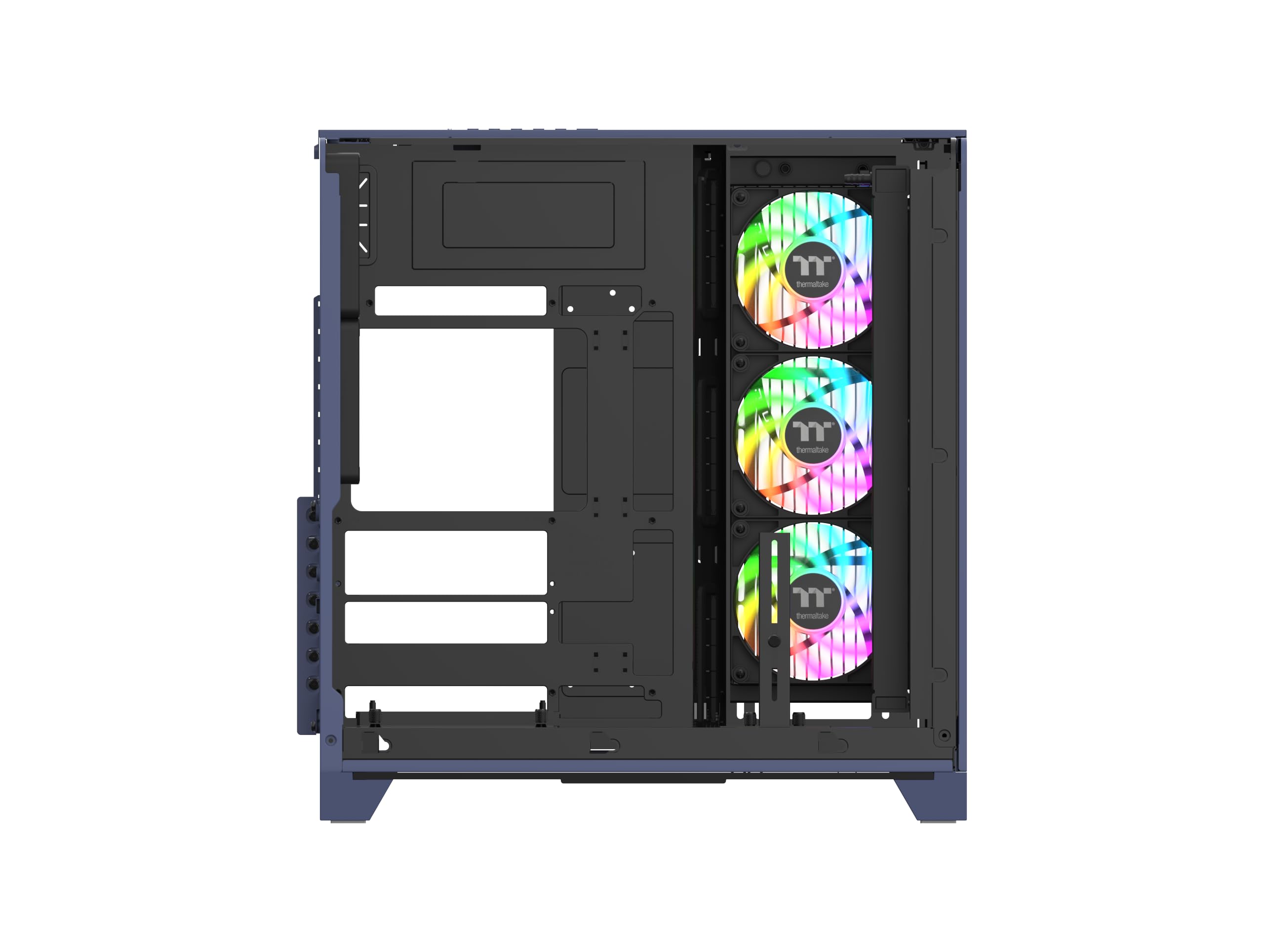 Thermaltake View 390 Air | ATX Midi-Tower | Curved Tempered Glass Showcase | Hidden-Connector Support | Airflow | leises Gaming Case | Future Dusk 4