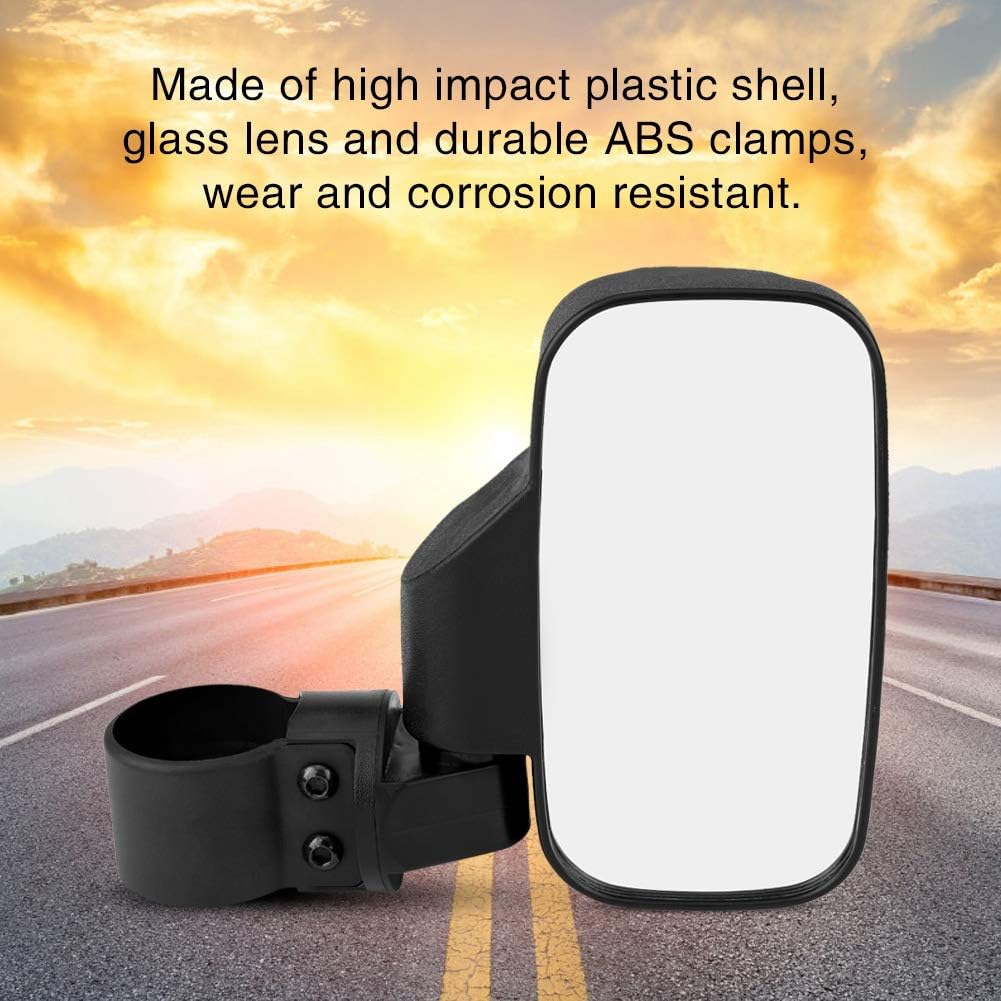 EBTOOLS Adjustable Motorcycle Rear view Mirror Rear View Side Mirror for Polaris Ranger RZR Can-Am - Image 3