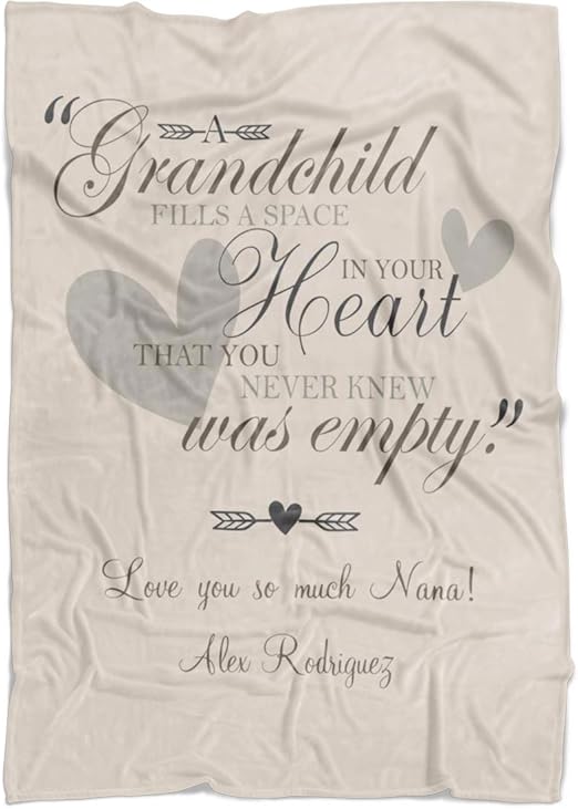 personalized mother throw blanket