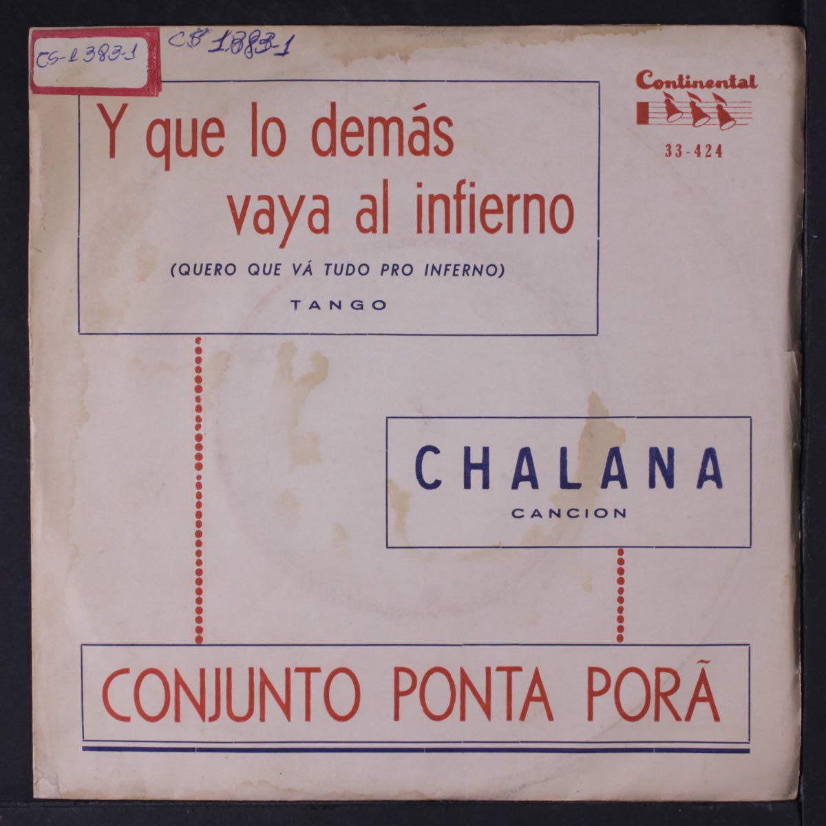 Conjunto Ponta Pora Y Que Demas Vaya Al Infierno Chalana Amazon Com Music