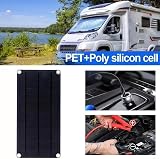 ARMYJY 60W 12V Solar Trickle Charger Battery Maintainer for Car Boat view 4