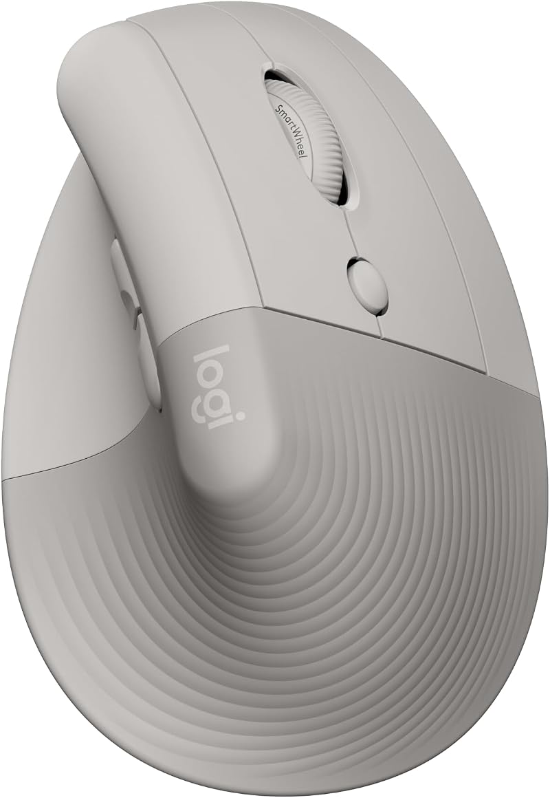 Logitech Lift Vertical Ergonomic Mouse Wireless Bluetooth or Logi Bolt Receiver