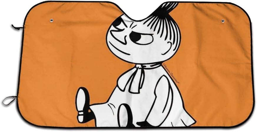 Amazon ムーミン 9 車のフロントガラスのサンバイザー ット紫外線対策 日焼け防止 カーフロント 車用サンシェード 折り畳み 日除け 車用品 車中泊 チ車の窓日除け ィー フロントガラス用 カーサンバイザー 自動車日照 130x70cm サンシェード 車 バイク